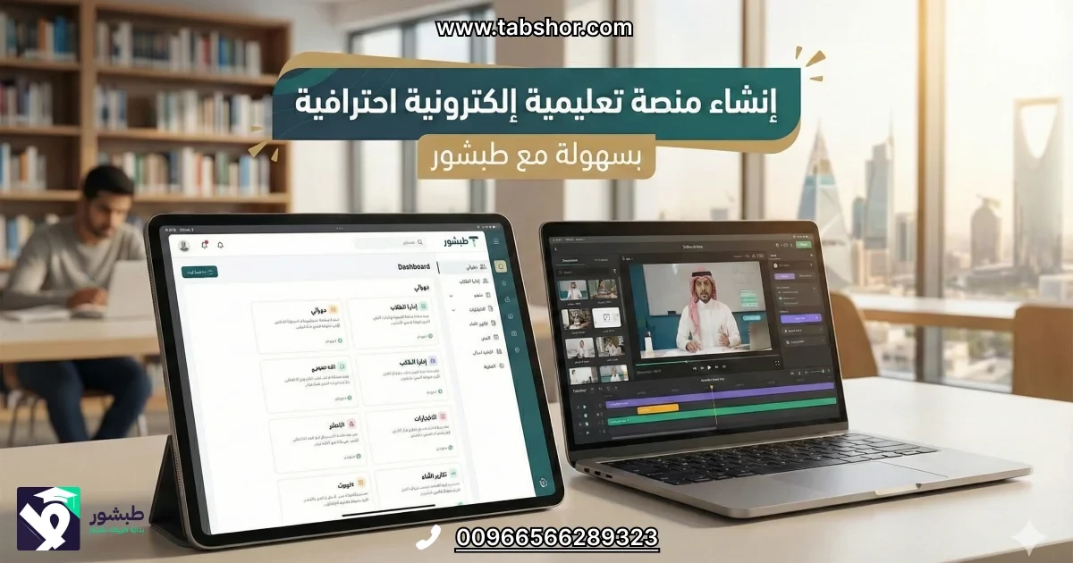 إنشاء منصة تعليمية إلكترونية | دليل شامل خطوة بخطوة