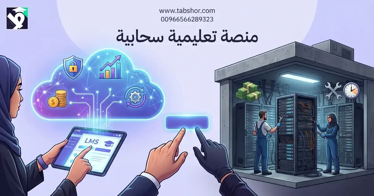 منصة تعليمية سحابية أم محلية؟ دليلك الشامل للاختيار | طبشور