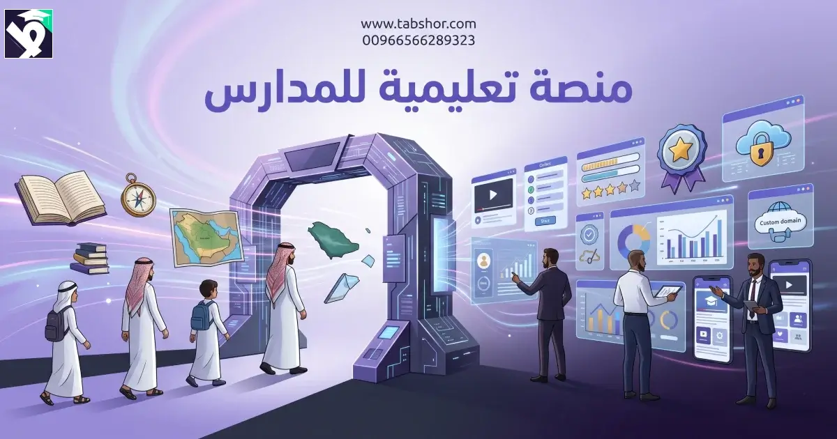 منصة تعليمية للمدارس: دليلك لإطلاق مدرستك الافتراضية بنجاح