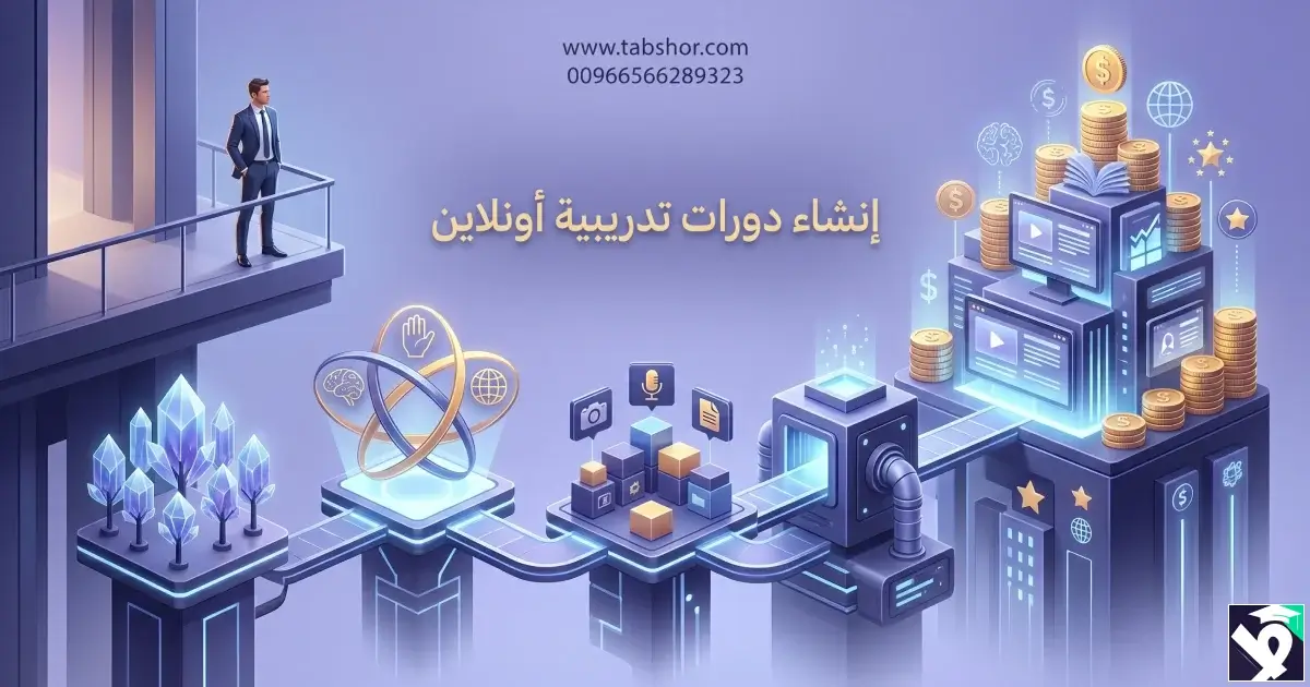 خطوات إنشاء دورات تدريبية أونلاين | اربح من خبرتك مع طبشور